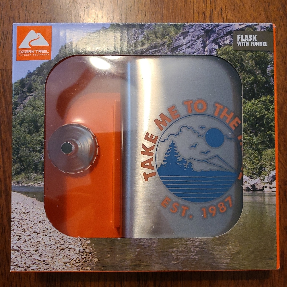 Ozark Trail 7.5oz Stainless Steel Flask